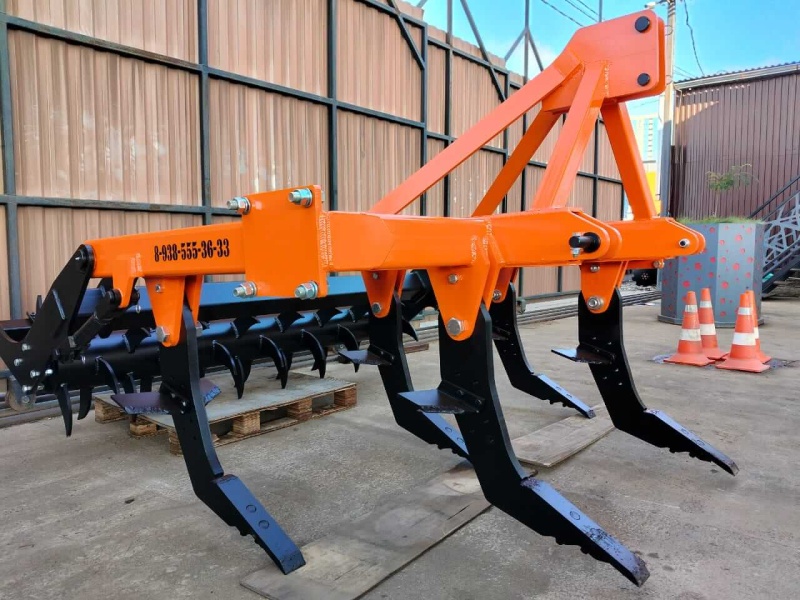 Плуг чизельный навесной ПЧН-2,1Н с зубчатым катком купить в Луганске – «БДН-АгроКубань», 2